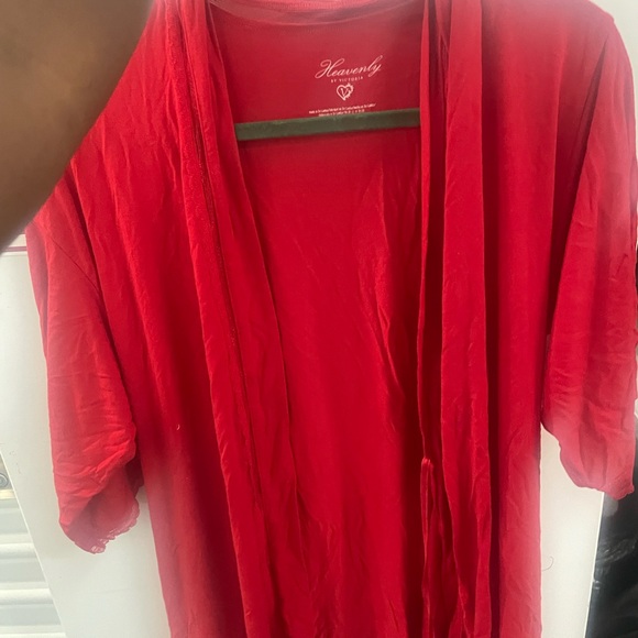 Victoria's Secret Red Robe - Picture 1 of 4